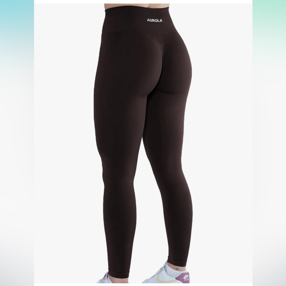Aurola High-Waist Sculpting Leggings — Black